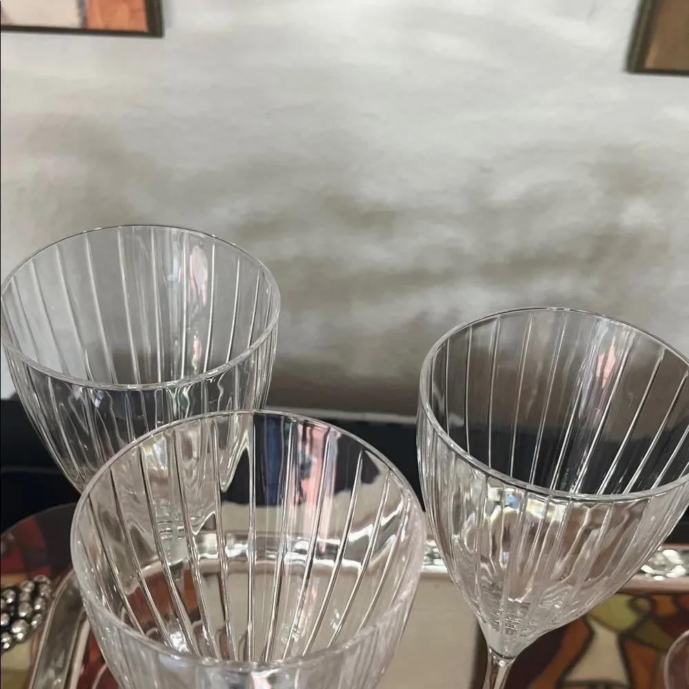 Royal Crystal Rock of Italy Solaris White Wine Glass Set 5